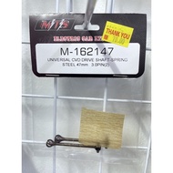 SNRC 1/10 M-162147 Universal CVD Drive Shaft - Spring Steel 47mm 3.0Pin Dogbone UJ For R3G R3C R3