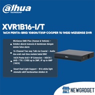 DAHUA XVR1B16-I/T 16CH PENTA-BRID 1080N/720P COOPER 1U 1HDD WIZSENSE DIGITAL VIDEO RECORDER