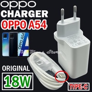 OPPO Charger Type C 18 Watt Original Fast Charging For Oppo A54 Charger OPPO A54 Original