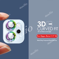 OPPO Reno15 F 5G OPPO Reno14 F 5G Metal Camera Lens Protector Tempered Glass For Oppo Reno 14F 15F R