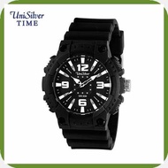 UniSilver[Ja}TIME/q$Gizmatic^E$Black^tN$Men's^ke$Rubber_zZ%Watch_ww%KW1616-1001