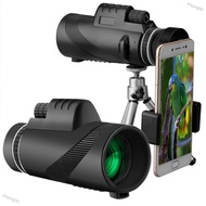 40X60 HD Monocular Day&Night Vision Dual Focus Telescope Prism Scope High Power Monocular