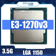 ใช้ Intel Xeon E3 1270V3โปรเซสเซอร์3.5GHZ LGA1150 8MB Quad Core E3-1270 V3 CPU SR151 Gubeng