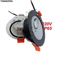 Built-in Led Spot 220V IP65 Waterproof Kitchen LED Downlight Dimmable Dimmer 5W 7w 9W 12W Bathroom Recessed Ceiling Lamp