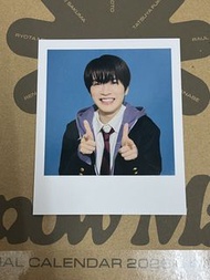 Snow Man 學年曆特典 官方拍立得小卡 岩本照 深澤辰哉 佐久間大介 宮館涼太 渡邊翔太 阿部亮平 向井康二 目黑蓮 Raul