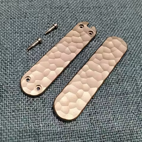 EDC Titanium Alloy Knife Handle Scales for VICTORINOX RAMBLER 0.6225 58mm Knife