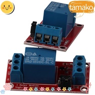 TAMAKO 2Pcs One Channel Relay Module, Blue Small 5V Relay Switch, Durable Relay Board Arduino Relay