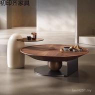 Designer Advanced Household Small Apartment Living Room Creative Round Italian Modern Simple Coffee 