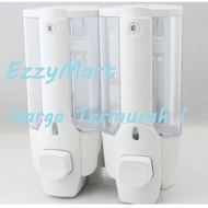 Double Soap Dispenser 2-sided Soap Dispenser Touch Pump Shampoo Soap Container