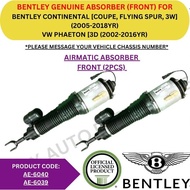 BENTLEY GENUINE AIRMATIC ABSORBER (FRONT) FOR BENTLEY CONTINENTAL [3W] '05-18YR / VW PHAETON [3D] '0