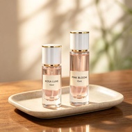 10ml Perfume Bottle 15 Mount Cylindrical Glass Bottle 15ml Portable Fine Spray Perfume Sub-bottling,
