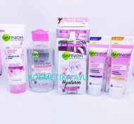 Paket Garnier Lengkap Sakura White Pinkis Glow+ Garnier Serum Booster