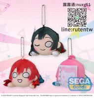 模玩有貨 SEGA Lovelive 虹咲學園 天王寺璃奈優木雪菜 趴趴毛絨掛件