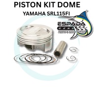 ESPADA PISTON DOME 60 MM 62 MM 63 MM YAMAHA SRL 115 FI SRL 115FI LAGENDA 115 FI LAGENDA 115FI