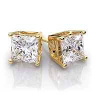 Diamond Gold Stud Earring 10k Bangkok Gold 1 Pair