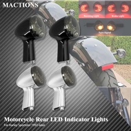 MAC Motorcycle Rear LED Turn Signal Brake Light Tail For Harley Sportster XL883 1200 Steel 883 48 19