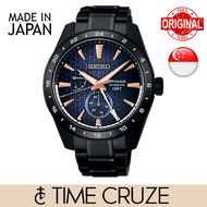 [Time Cruze] Seiko Presage GMT SPB361J1 Sharp Edged Series Limited Edition Japan Made Blue Dial Men Watch SPB361J SPB361