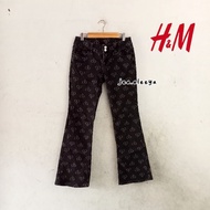 Preloved H&M Jeans | H&m Flare Jeans | H&mx BLACKPINK