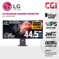 LG 45" UltraGear™ OLED WQHD 240Hz 0.03ms G-Sync Compatible 800R Curved Gaming Monitor