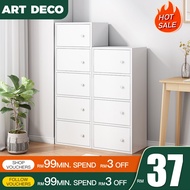 Storage Cabinet Bookshelf With Door Rak Buku Bookshelf Cabinet Multipurpose Book Cabinet almari baju