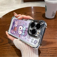 For Honor 400 Pro 400 Lite 50 X30i Huawei P30 P40 Pro StellaLou Pattern Airbag Soft Plating Phone Ca