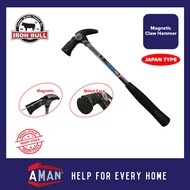 IRON BULL Magnetic Claw Hammer With Magnet Holder Japan Type Hand Tool Hardware Tukul Cakar Magnetik