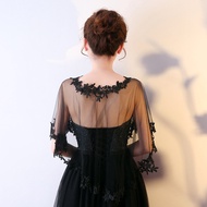 Bridal Jacket Lace Women Bolero Hot Sale Wedding Cape Wrap Shawls for Prom Evening Dress See Through