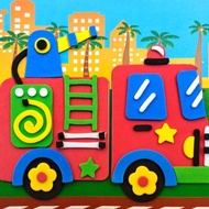 Kid 3D EVA DIY craft/sticker puzzle/birthday goodies/kids art and craft/kindergarten activity