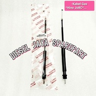 ORIGINAL HINO 500 JO8E / JO8C SHORT GAS ROPE CABLE