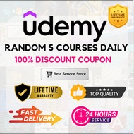 Udemy Course👌  | Random Course Daily 100% Coupon Code Starting From RM5 (Random Udemy Course)