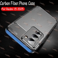 For Redmi 15C 15 Redmi15C Redmi 15 15c Redmi15 Redmi15C 4G 5G 2025 Phone Case Bumper Silicone Carbon