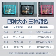 Dog Cage Small Dog Cage Medium Dog Teddy Dog Cage with Toilet Rabbit Cage Cat Cage Pet Folding Cage