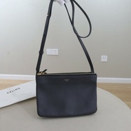 Celine trio 三層挎包烏木色