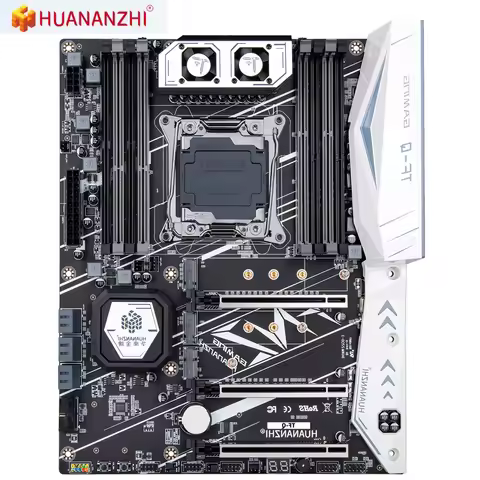 HUANANZHI x99 motherboard TF-Q LGA2011-3 E5 V3 V4 CPU with dual M.2 NVME slot support both DDR3 and 