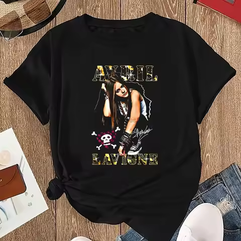 Avril Lavigne 90s Vintage Shirt Avril Lavigne Bootleg T-Shirt Avril Lavigne 2025 Tour Shirt Avril La