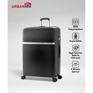 URBANlite : 20"/24"/28" - PP Unbreakable Shell, 360° 8 Wheels, TSA Lock, Expandable, Anti Theft Zip-