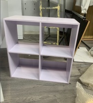 Kệ sách để sàn kệ tổ ong 8 ô decor bàn làm việc phù hợp để đồ trang trí nhiều không gian GA22