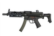 武SHOW BOLT MP5 TACTICAL RAIL 衝鋒槍 EBB AEG 電動槍 黑 獨家重槌系統 