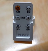 NWT WPF01A14E DC直流馬達電風扇原廠遙控器 含電池 附固定收納座~