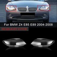 For BMW Z4 E85 E89 2004-2008 Car Headlight Cover Clear Headlamp Replacement Light Glass Shell Lampsh