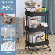 SG Home Mall  3 Tiers Kitchen Trolley Storage With Handle