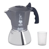 BIALETTI - 4杯裝鋁質加壓摩卡咖啡壺配不銹鋼水箱-電磁爐適用