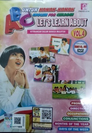 ABC English For Children Let's Learn About Untuk Kanak-kanak Vol.4 DVD