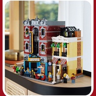 Tương thích LEGO 10312 Street View Series Jazz Club Người lớn Độ khó cao Ghép lại Đồ chơi Khối 6