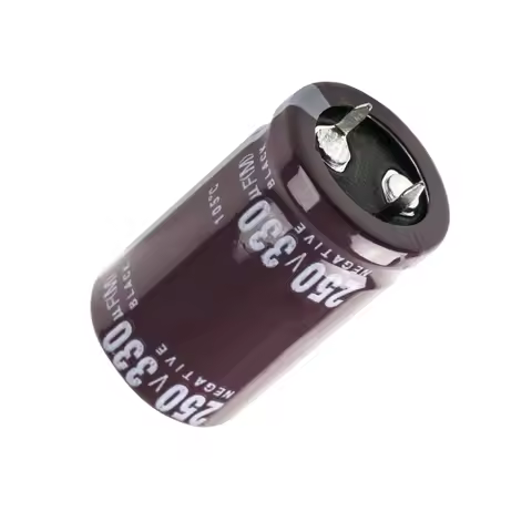 250V330uf 22x30mm Aluminum Electrolytic Capacitor 330uf 250v 250v330mf 330mf250v 250v330MFD 250wv 25