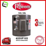 RHEEM 65SVP10S 38 L Electric Storage Water Heater | Local Singapore Warranty | FREE Express Home Delivery