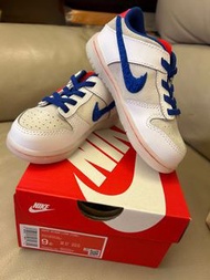 Nike dunk low (9c)男童波鞋