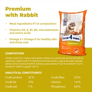 CATQUEEN PETS Malaysia Club 4 Paws Premium Cat Food 14KG Chicken Hairball Control Indoor Urinary Mak