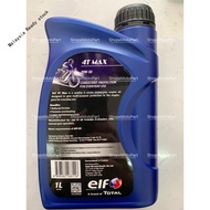 High quality✆ELF 4T MAX 4T-MAX 4TMAX 20W50 MOTORCYCLE ENGINE OIL ENJIN MINYAK HITAM ORIGINAL ORI