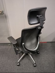 日本造 Okamura Zephyr 多功能人體工學椅 電腦椅 人體概念椅 辦公椅 網椅 合金腳 3D 升降扶手 頭枕 headrest ergonomic task executive Mesh office chair